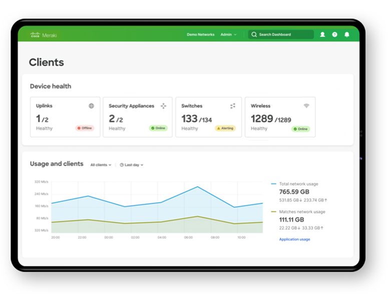 meraki-health-screenshot